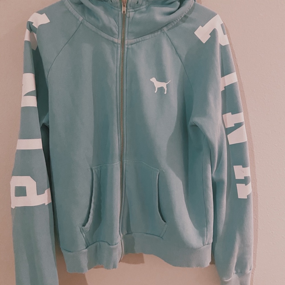 blue PINK jacket